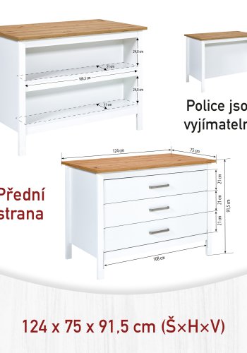NORDIC LIVING COLLECTION Piazza Bianco 3S