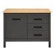 NORDIC LIVING COLLECTION Piazza Nero 1T3S