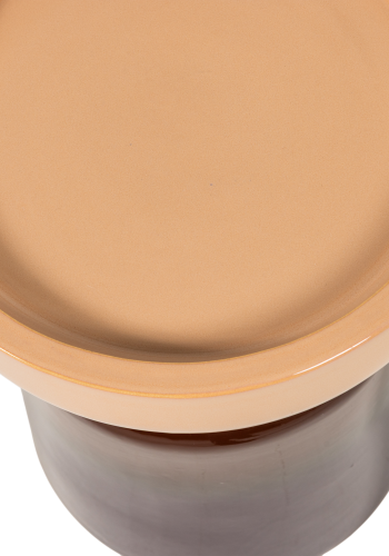 WOOOD Tumo dekorativt sidebord �35x44 cm keramikk lilla/brun