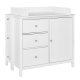 NORDIC LIVING COLLECTION Massiv furuhylle og stellebord fra Chilly Home/Landliv i hvitt. Totalm�l (B x D x H) ca.: 32 x 42,5 x 96 cm