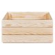 NORDIC LIVING COLLECTION Stapelbar l�da av massivt tr&auml;