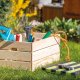 NORDIC LIVING COLLECTION Stapelbar l�da av massivt tr&auml;