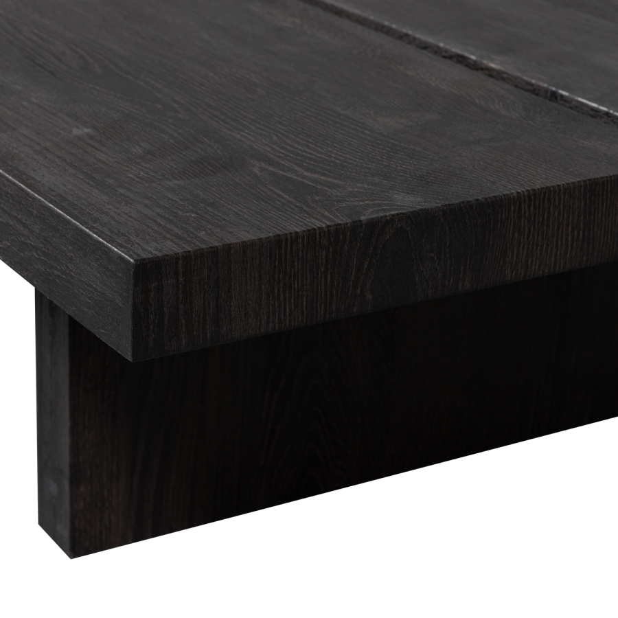 SOFFBORD I WOOOD LION MDF MÖRKBRUN 140X60CM