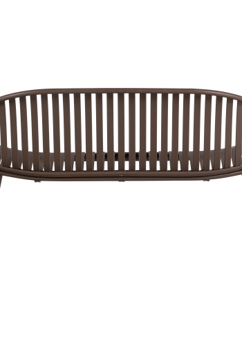 WOOOD Bruce hagebenk 2-seter PP/metall lilla/brun