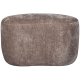 WOOOD POPULR KOLOGISK POUF TAUPE