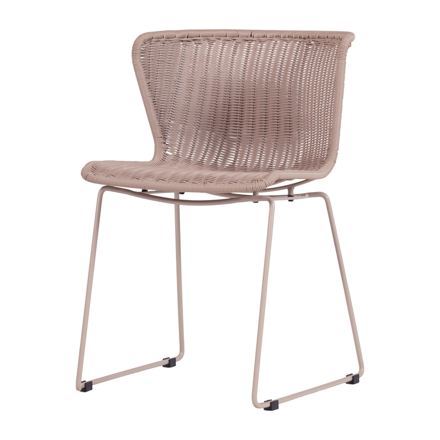 WOOOD Wings hagestol sand - sett med 2