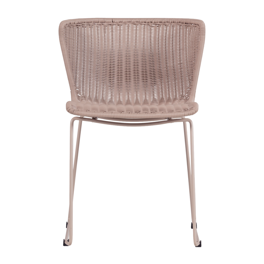 WOOOD Wings hagestol sand - sett med 2