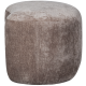 WOOOD POPULR KOLOGISK POUF TAUPE