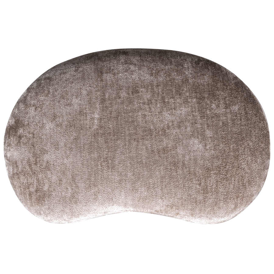 WOOOD POPULR KOLOGISK POUF TAUPE