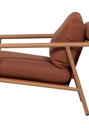 WOOOD Cavero hagestol aluminium Terra/Natur