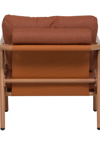 WOOOD Cavero hagestol aluminium Terra/Natur