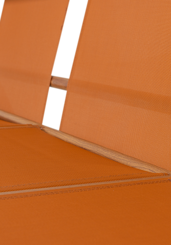 WOOOD Cavero tr&auml;dg�rdssoffa 3-sits aluminium Terra/Natur