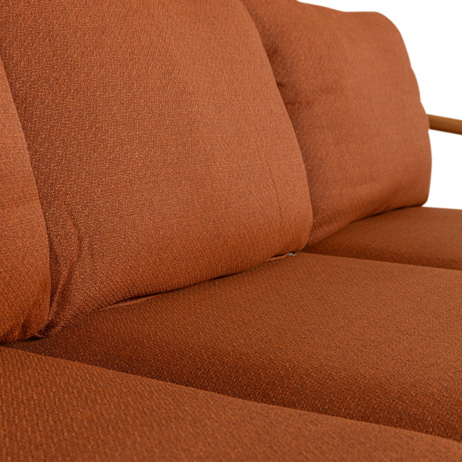 WOOOD Cavero tr&auml;dg�rdsloungeset i aluminium Terra/Natur