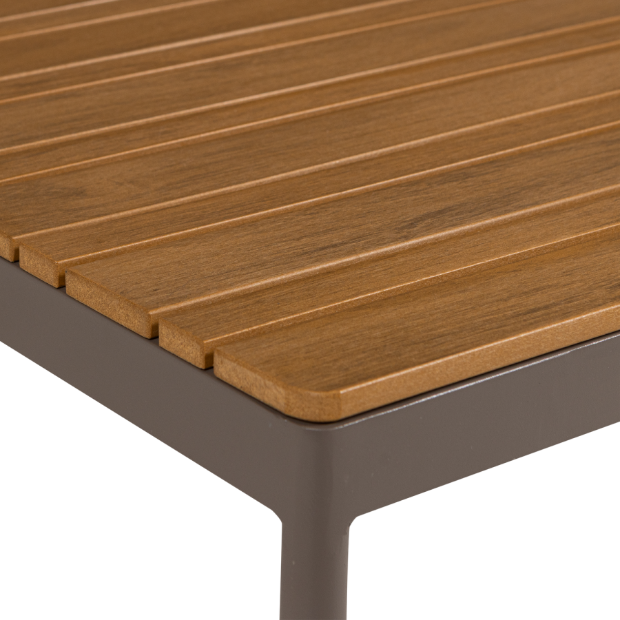 WOOOD Zaro tr&auml;dg�rdsmodul&auml;r loungegrupp metall/polywood beige