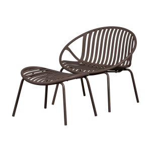 WOOOD Bruce hagestol + krakk pp/metall lilla/brun