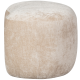 WOOOD POPULR KOLOGISK POUF NATURLIG