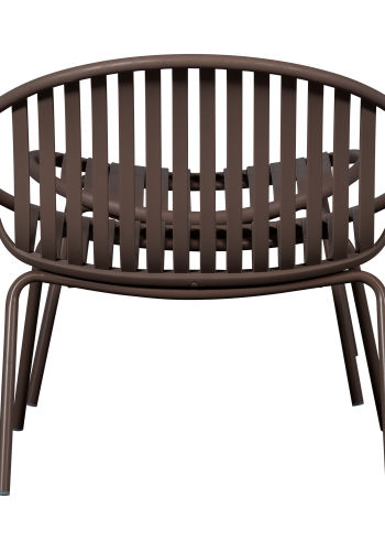 WOOOD Bruce hagestol + krakk pp/metall lilla/brun