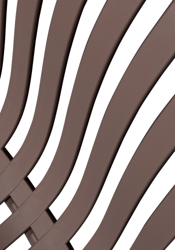 WOOOD Bruce hagestol + krakk pp/metall lilla/brun