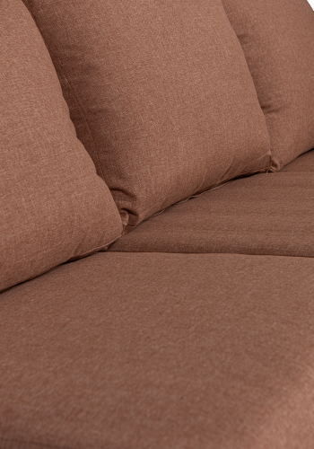 WOOOD Zaro tr&auml;dg�rdsmodul&auml;r loungegrupp metall/polywood rosa