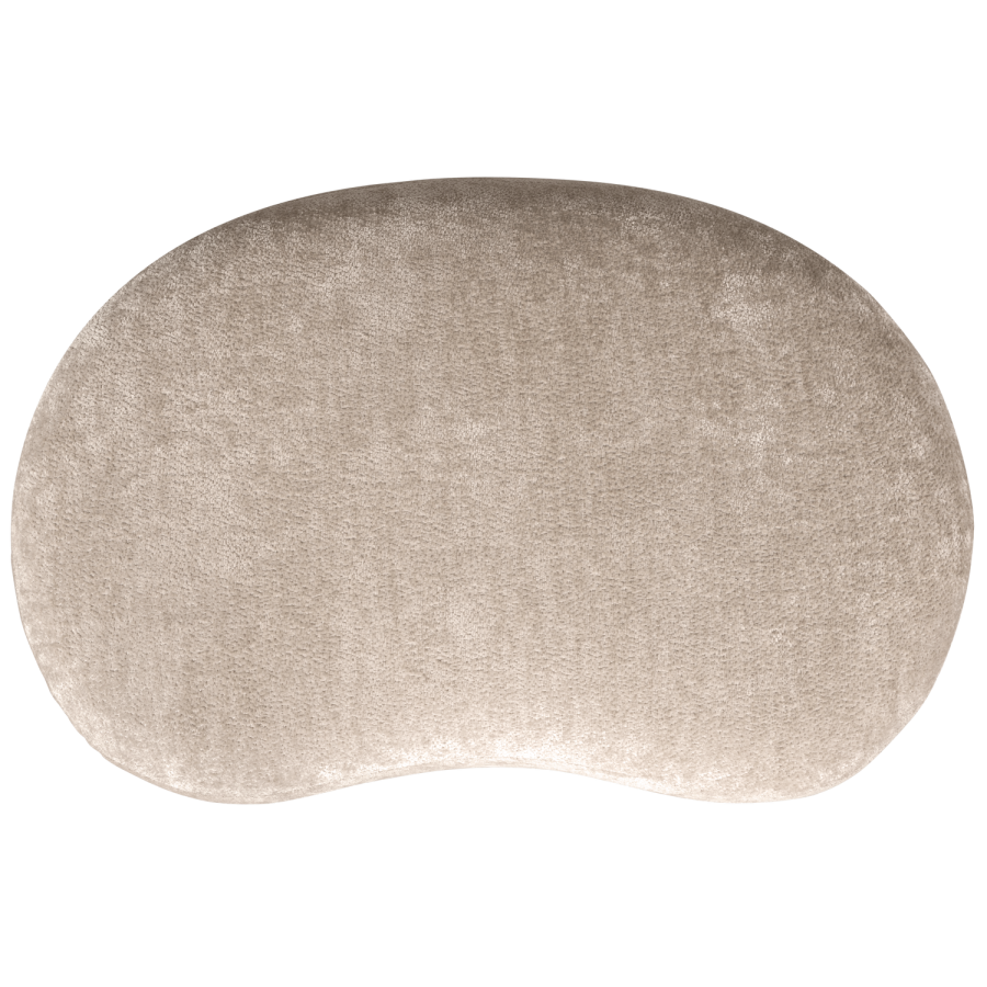 WOOOD POPULR KOLOGISK POUF NATURLIG