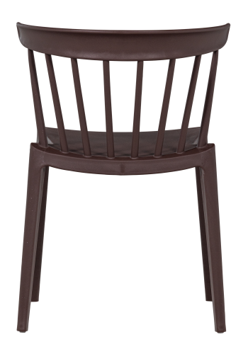 WOOOD Bliss hagestol med stenger plast lilla/brun