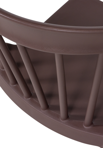 WOOOD Bliss hagestol med stenger plast lilla/brun