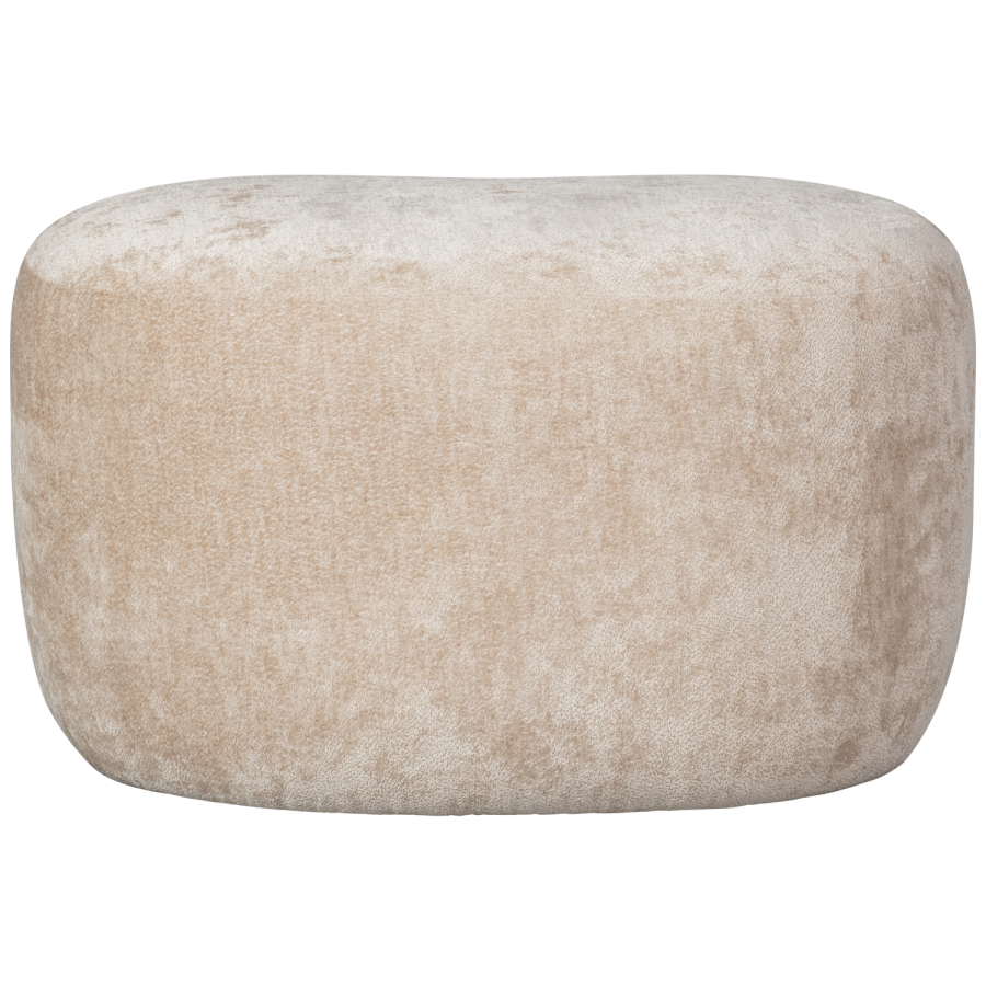 WOOOD POPULR KOLOGISK POUF NATURLIG