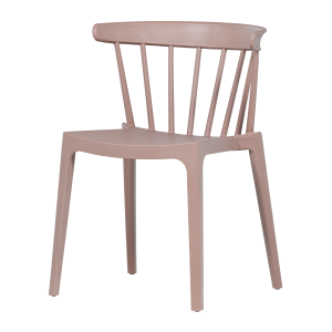 WOOOD Bliss tr&auml;dg�rdsstol med st&auml;nger plast laxr&ouml;d