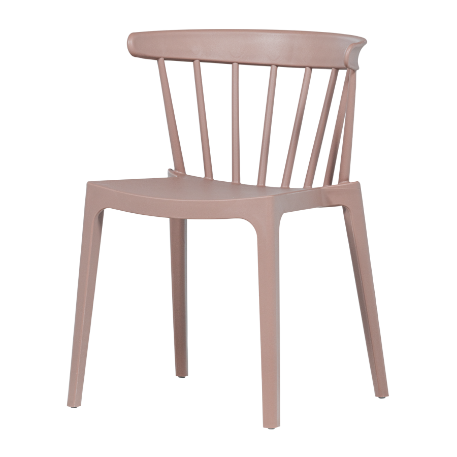 WOOOD Bliss hagestol med stenger plast lakser�d