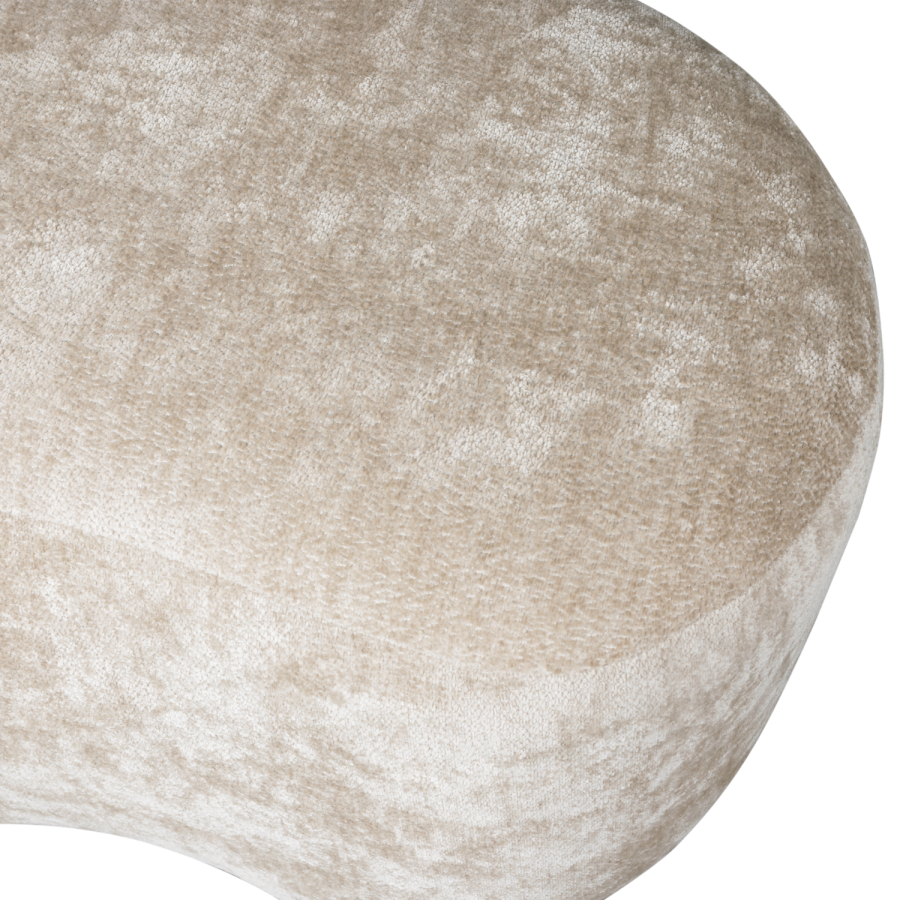 WOOOD POPULR KOLOGISK POUF NATURLIG