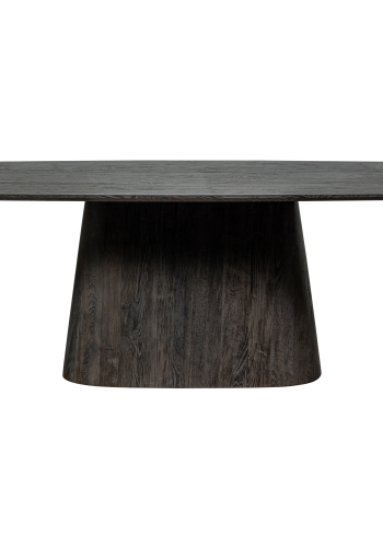 WOOOD LEAH SPISEBORD MDF MRKEBRUNT 200x105CM