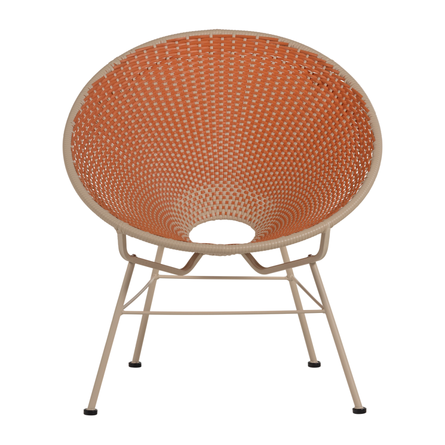 WOOOD Kazoun hagestol rotting oransje