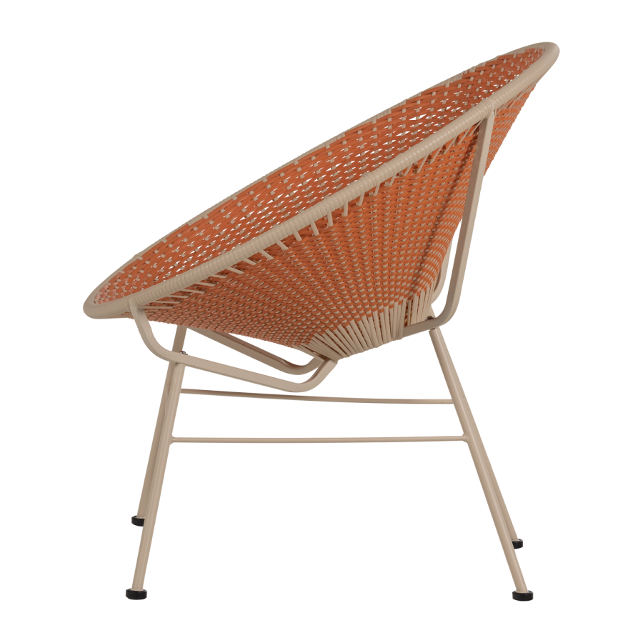 WOOOD Kazoun hagestol rotting oransje