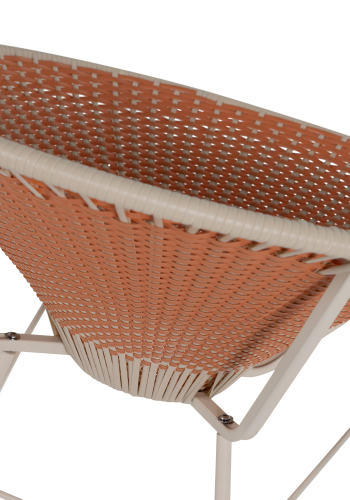 WOOOD Kazoun hagestol rotting oransje