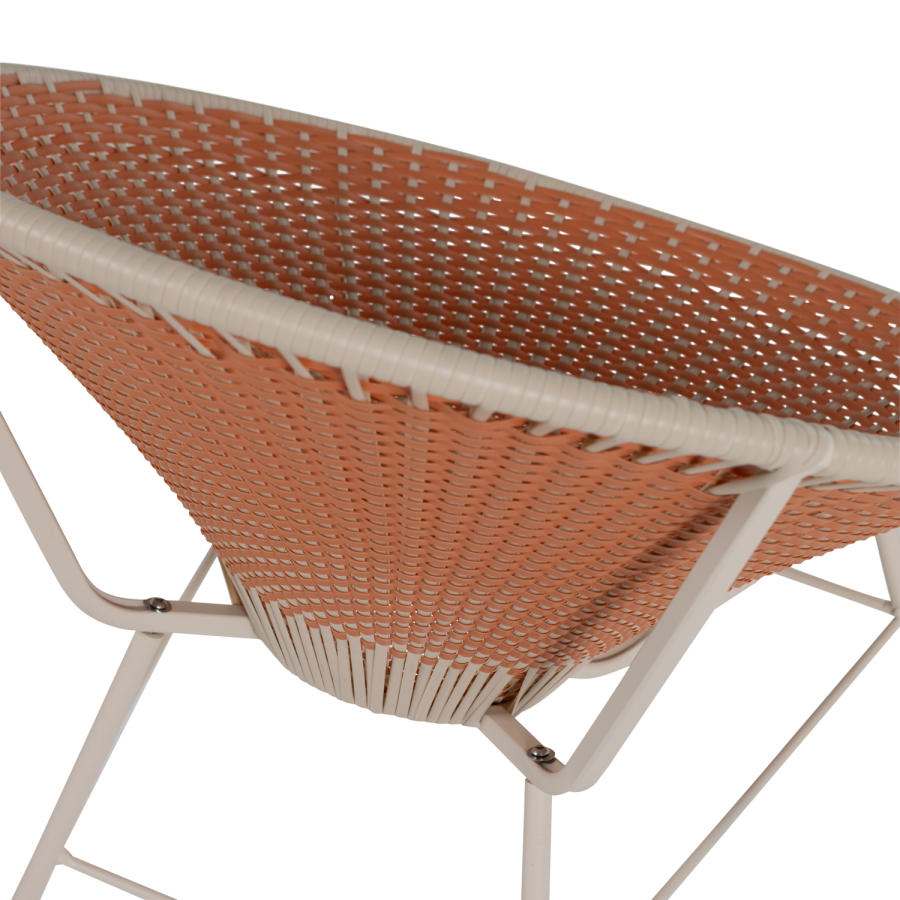 WOOOD Kazoun hagestol rotting oransje