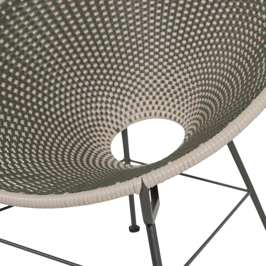 WOOOD Kazoun hagestol rotting gr�nn