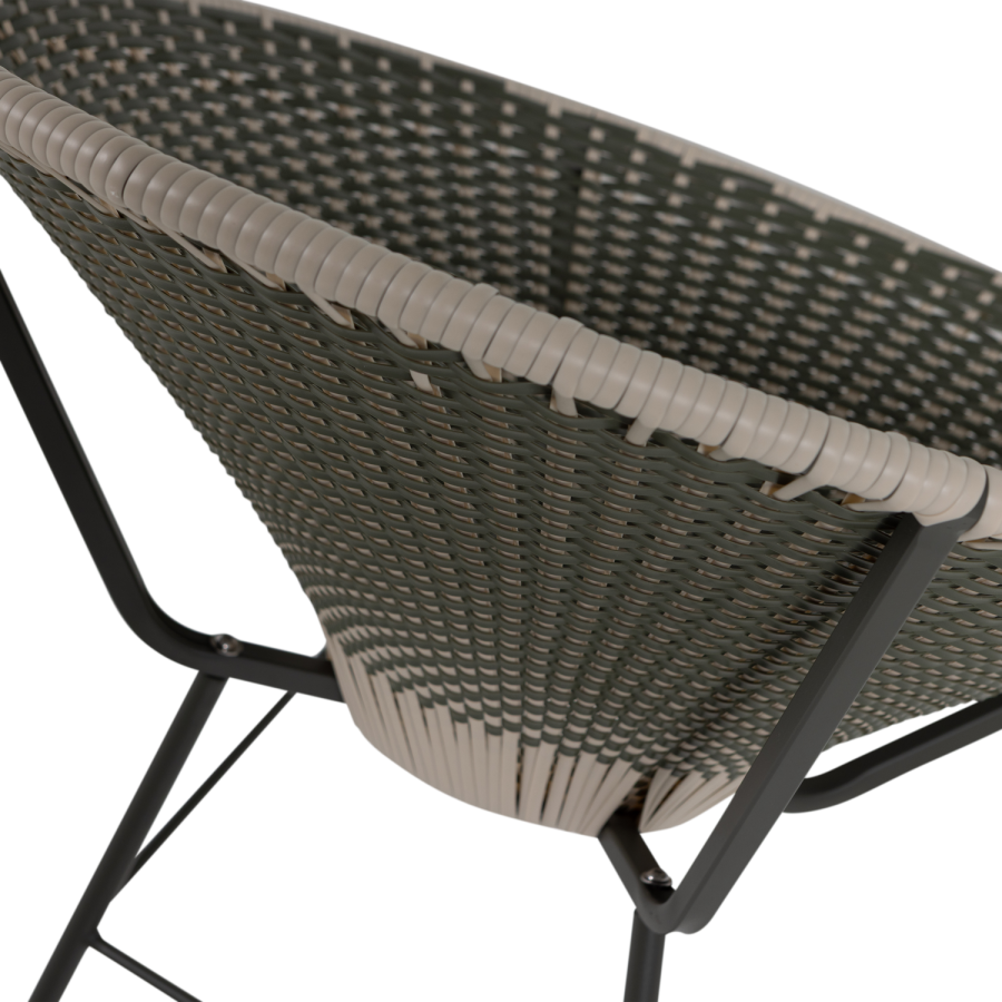 WOOOD Kazoun hagestol rotting gr�nn