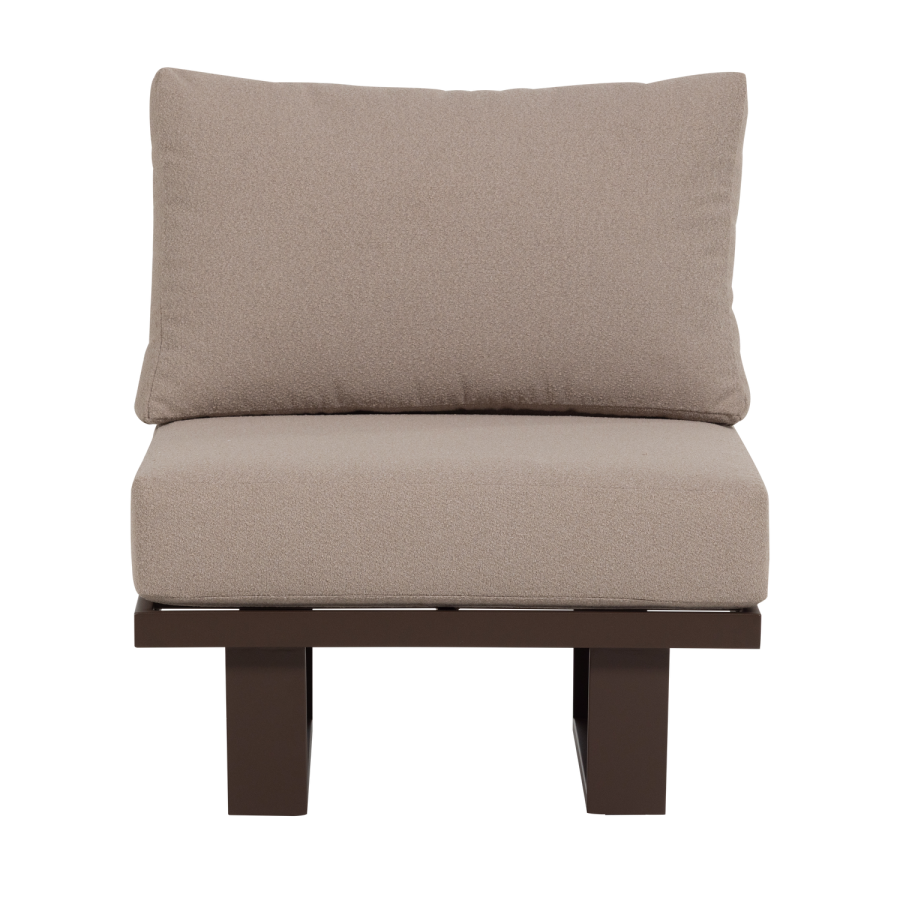 WOOOD Bear hagestol/1-seters element aluminium brun