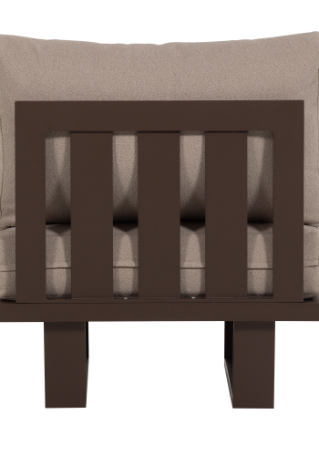 WOOOD Bear hagestol/1-seters element aluminium brun