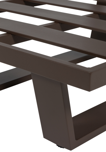 WOOOD Bear hagestol/1-seters element aluminium brun