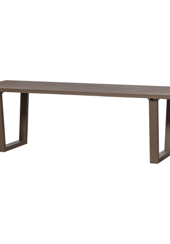 WOOOD Bj�rnehagebord Aluminium Brun