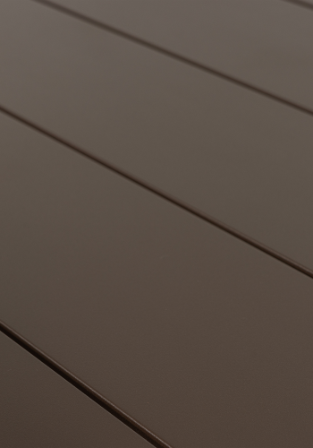 WOOOD Bear Garden salongbord aluminium brun