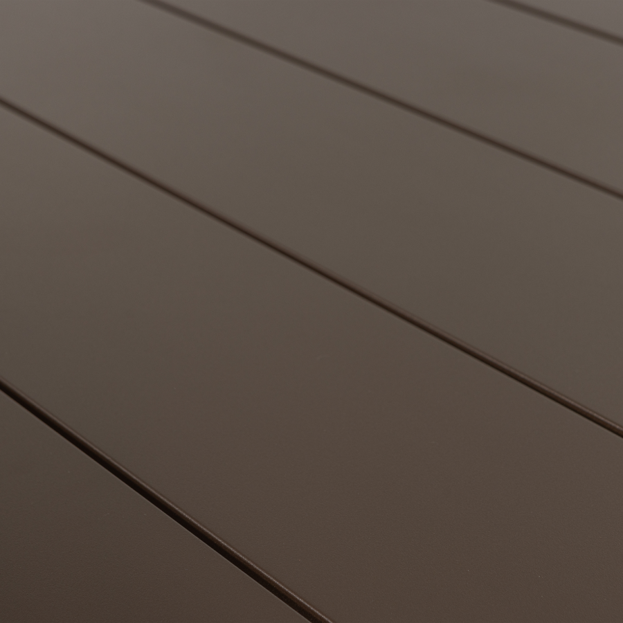 WOOOD Bear Garden salongbord aluminium brun