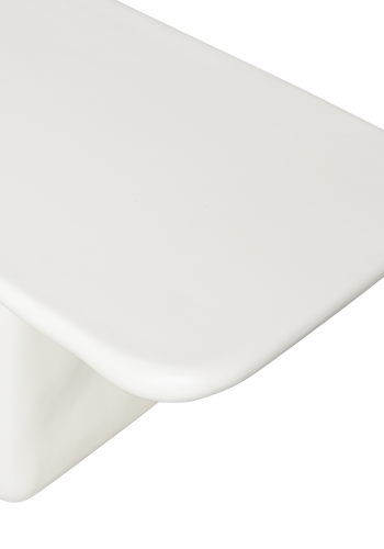 WOOOD Loggia hagebenk i forsterket fiber natur 190x40 cm