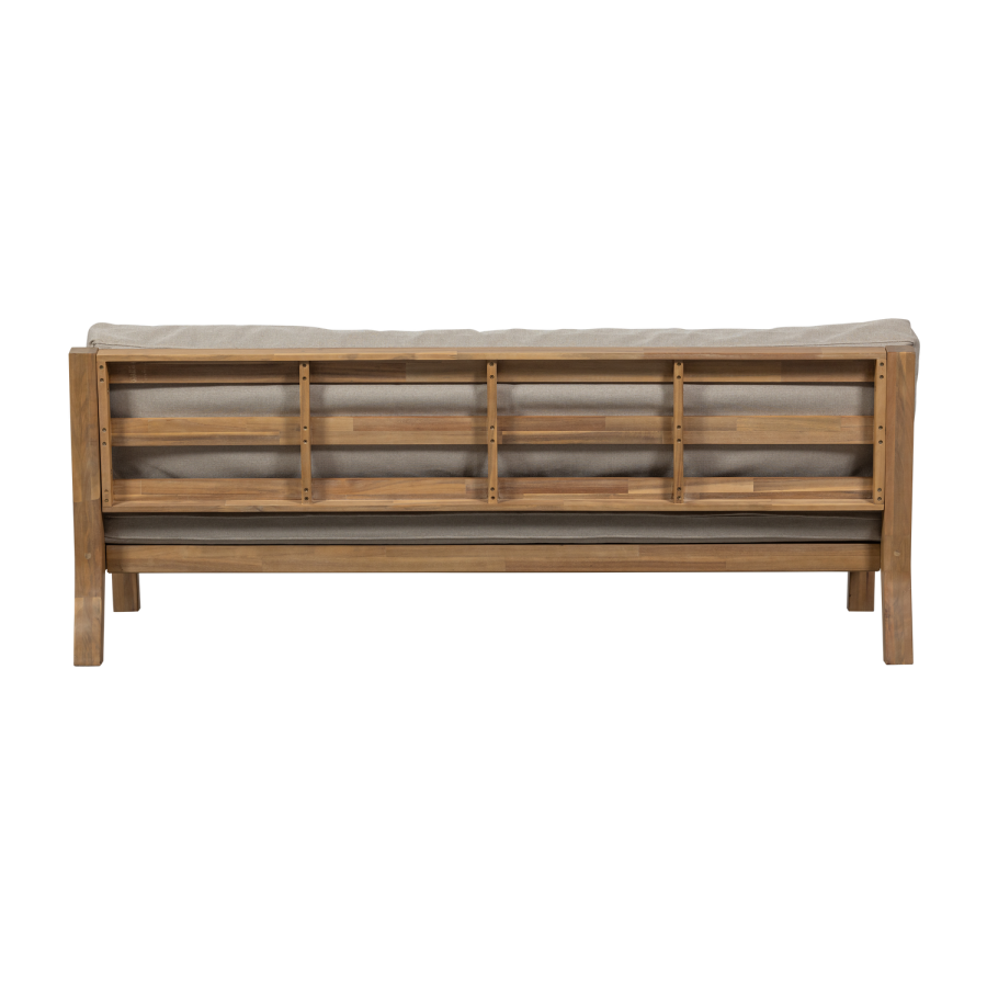 vtwonen Relax 3-seters benk Hage akasietre Natur/sand [Fsc]