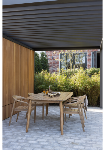 WOOOD Kris hagebord 215x90 cm akasietre naturlig [Fsc]