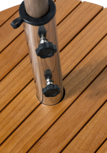 WOOOD Monica hageparasollfot 37 x 49 cm naturlig