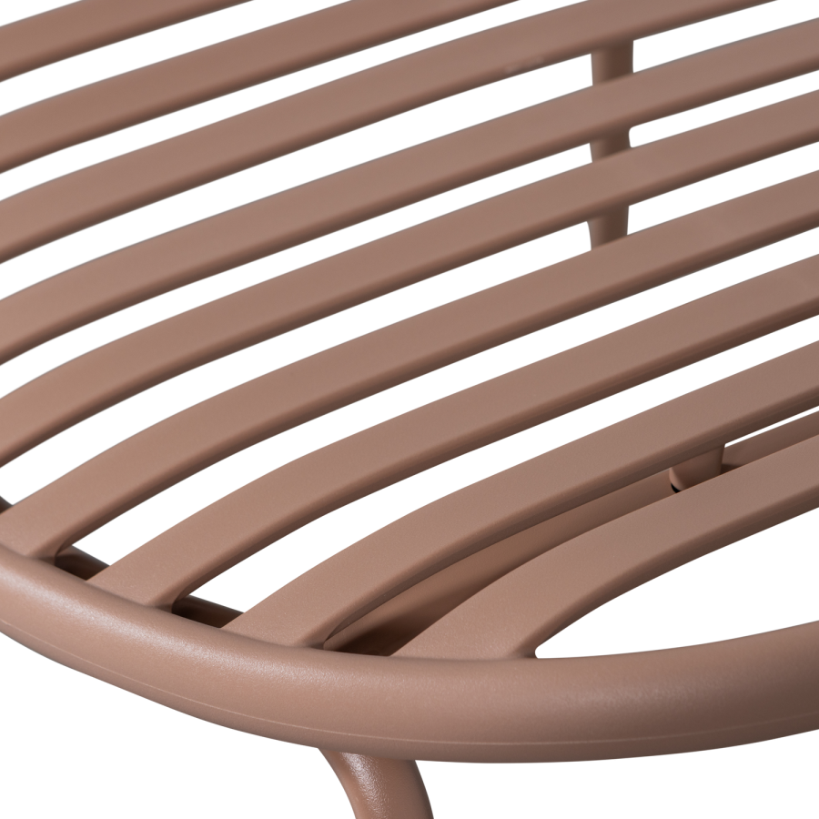 WOOOD Bruce hagestol + krakk pp/metall lakserosa