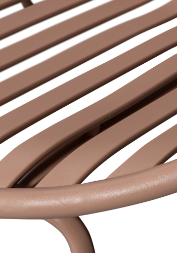 WOOOD Bruce hagestol + krakk pp/metall lakserosa