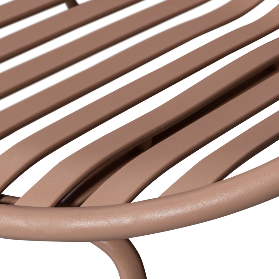 WOOOD Bruce hagestol + krakk pp/metall lakserosa